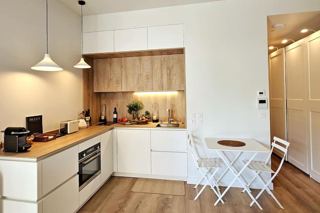 Arcareve - Grand Studio De Standing Avec Terrasse, Jardin Et Acces Direct A La Plage 阿卡雄 外观 照片
